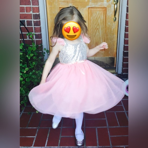 Popatu Sequin Bodice Tulle - Picture 2 of 4